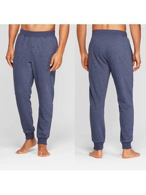 NWT Goodfellow & Co Navy Blue Knit Joggers size xxl men’s soft cotton stretch